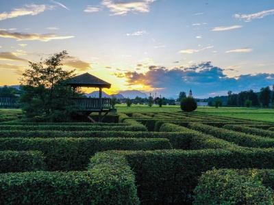 Sunset Labyrinth