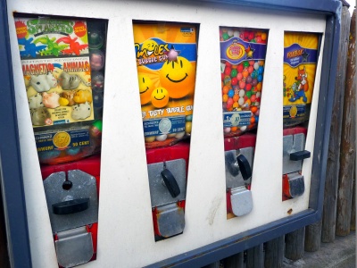 Kaugummiautomat in Maria Elend
